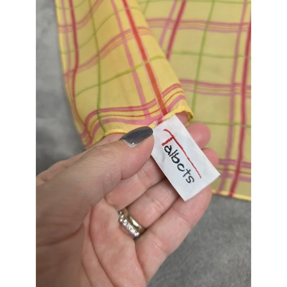 Talbots vintage silk
